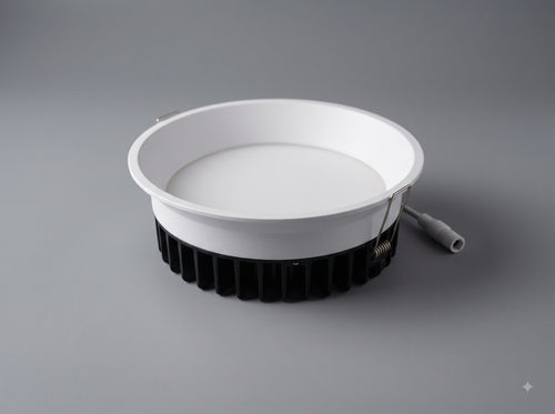 1004 LED Panel Light, 18W-24W round and square recessed ceiling panel