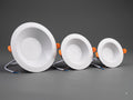 2307/2312/2320 Deep Down DOB Panel, round recessed LED ceiling panel