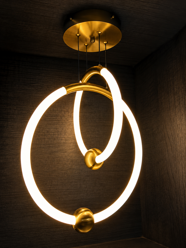 Eclipse Twin Ring Chandelier (6371/2)