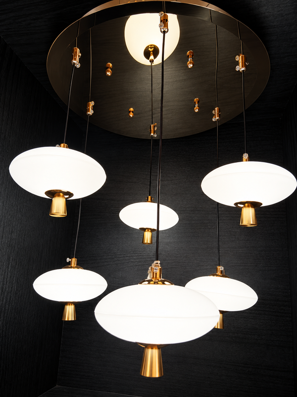 Moonstone Cluster Chandelier (C5899/6)