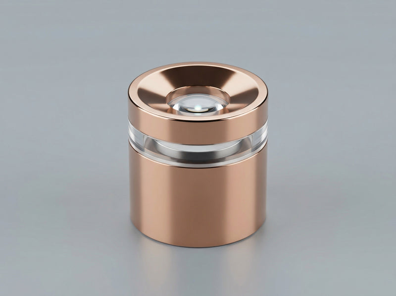 D992 rose gold cylinder downlight, 1W to 12W