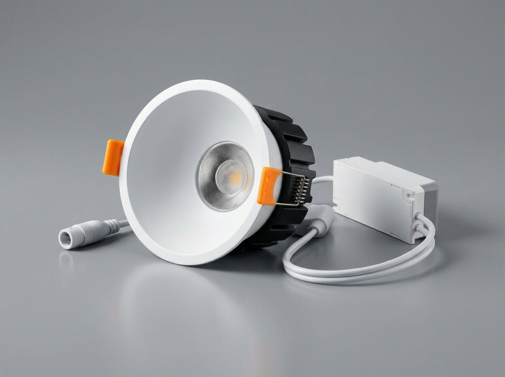D020438 white COB downlight, another view