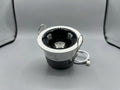 D381 7W LED downlight with white housing and black reflector
