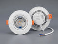 D385 compact 5W LED downlight with clear lens
