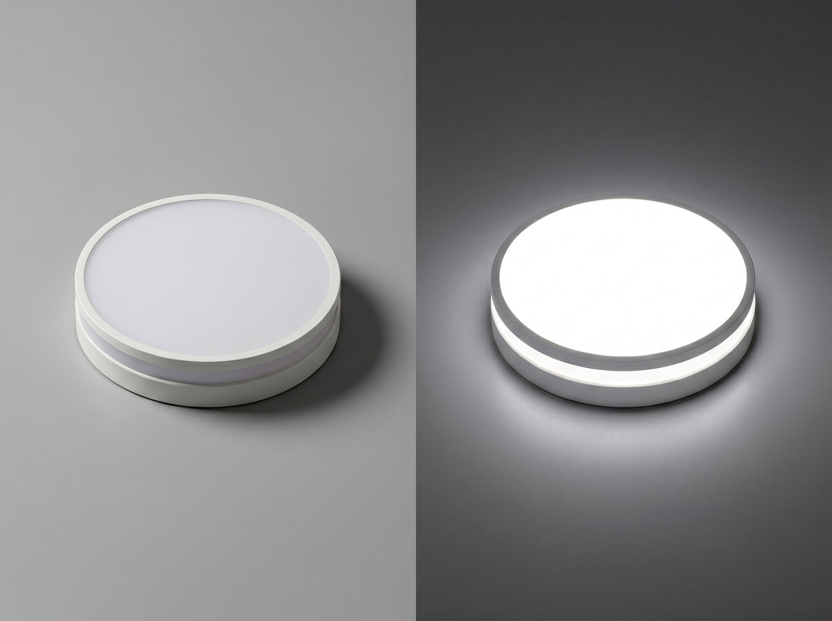 Dars 3-in-1 CCT switchable LED surface light, round fitting
