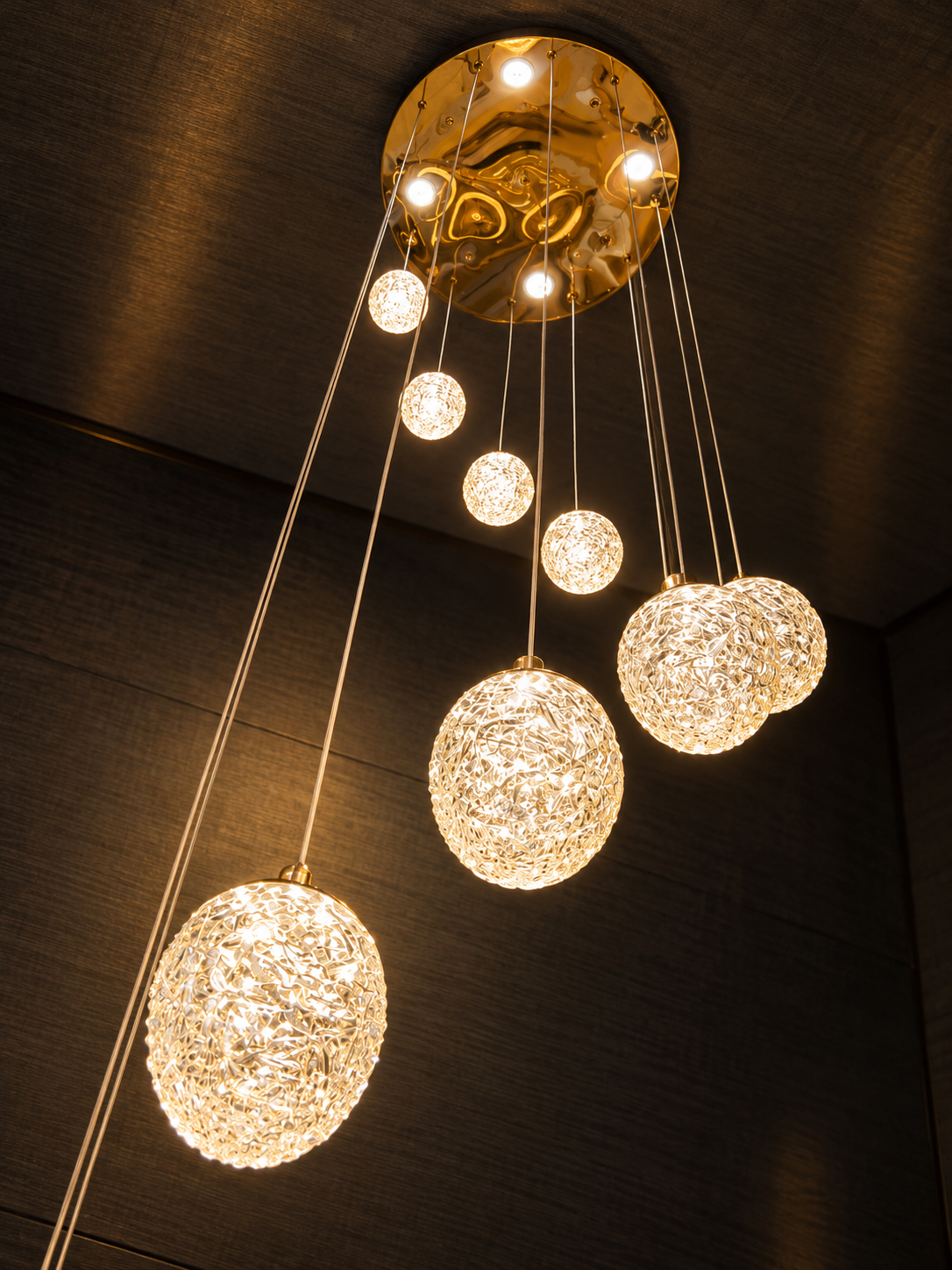 F498/12 grand luxury chandelier by Diamond Electrical Industries, Kolkata