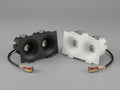 GS F55 Rectangle Twin 14W COB light with 3-CCT switching