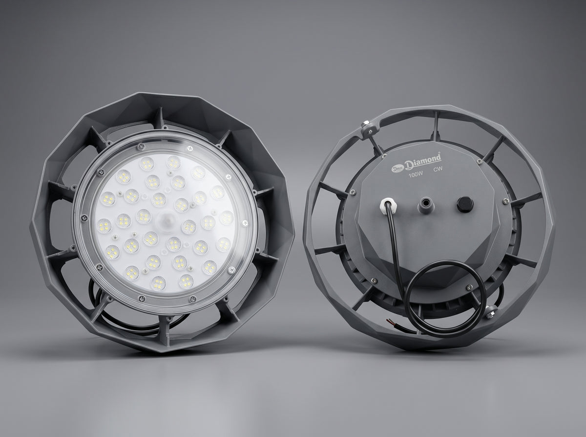HELIX Bay Light, high bay LED light for warehouses and industrial spaces