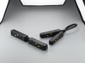 Track jointer connector for joining LED track channels