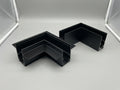 L corner connector for LED track channel