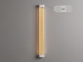 OPTIMA-100 100W 4 ft LED batten with clear cover and 4-in-1 colour selector