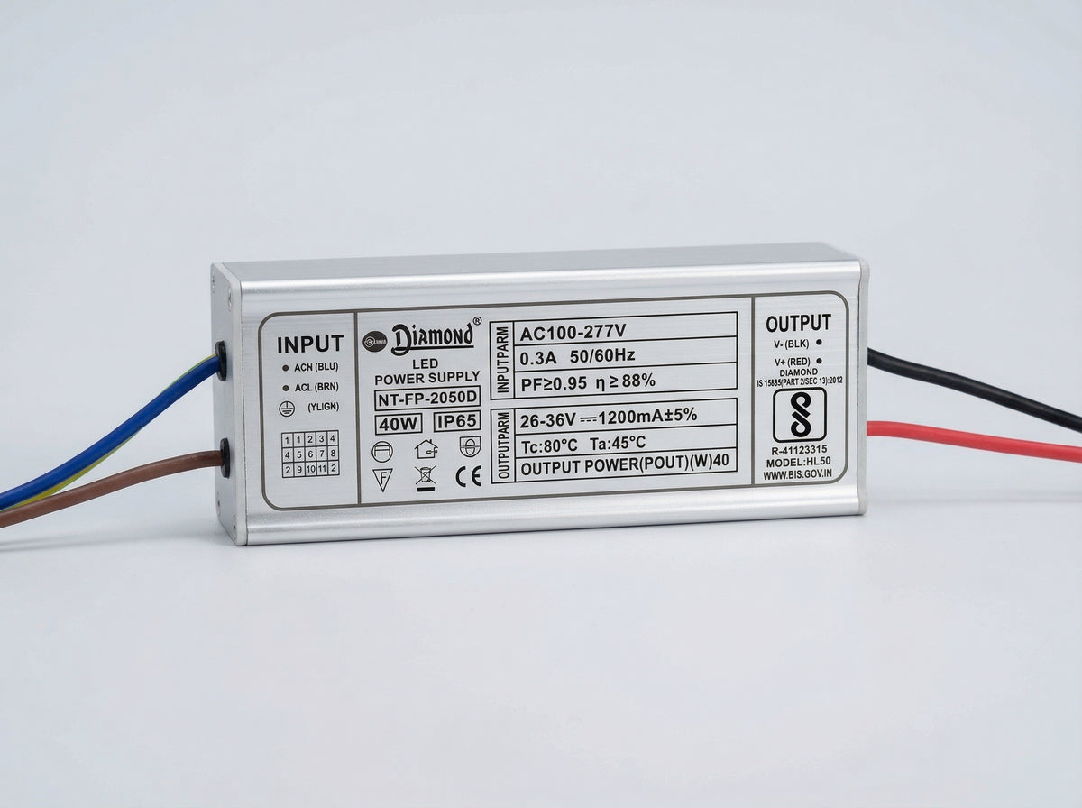 Outdoor LED Driver, weatherproof constant voltage power supply for outdoor lighting