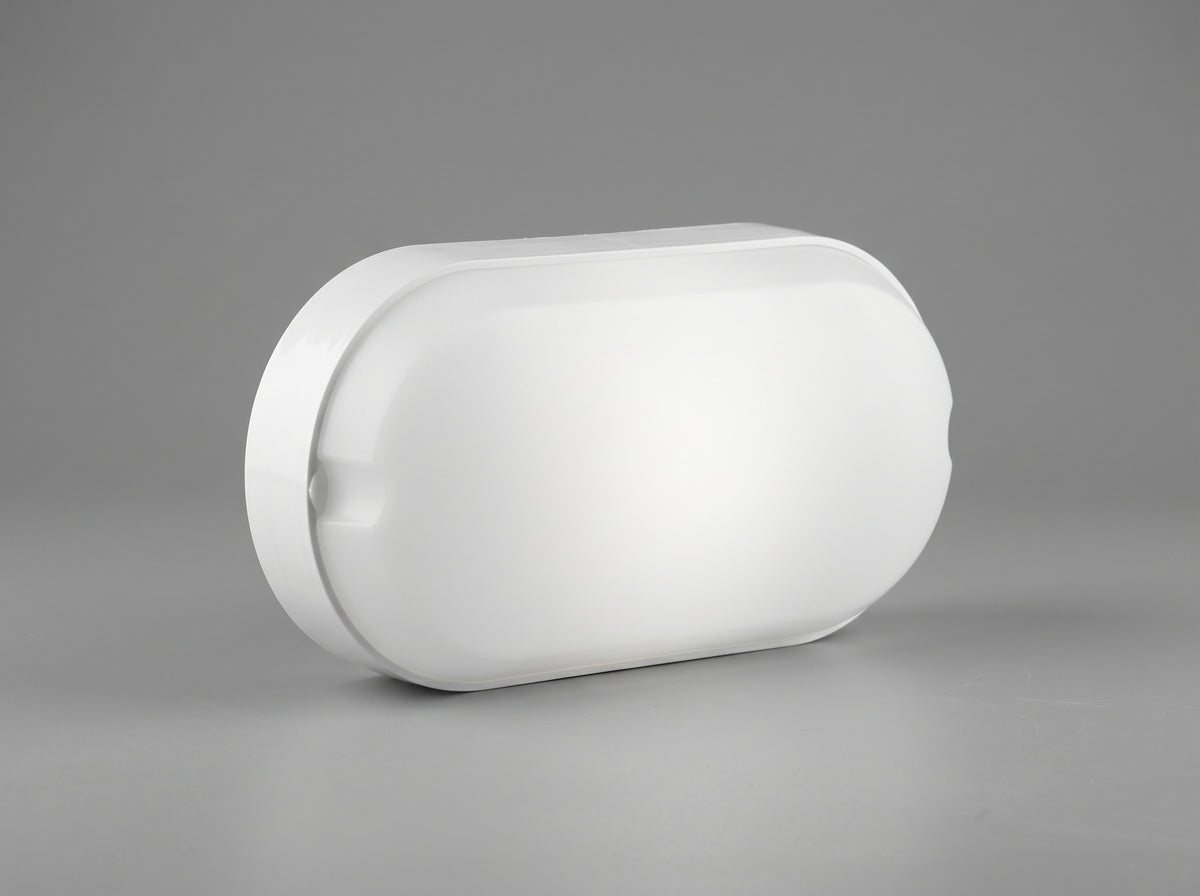 Oval Bulkhead Light, LED outdoor wall light for corridors and exteriors