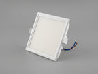 PVC Panel LED recessed panel light in white PVC housing