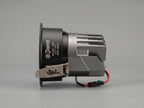 ROLEX 3-in-1 tiltable COB spot light in black