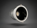 ROLEX 12W tiltable COB spot light in white housing