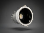 ROLEX 12W tiltable COB spot light in white housing