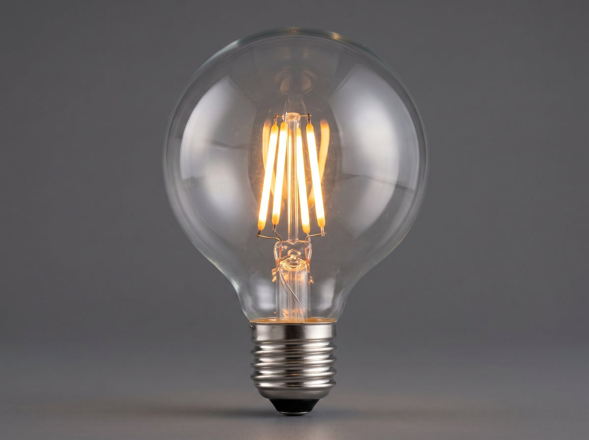 Round LED bulb E27