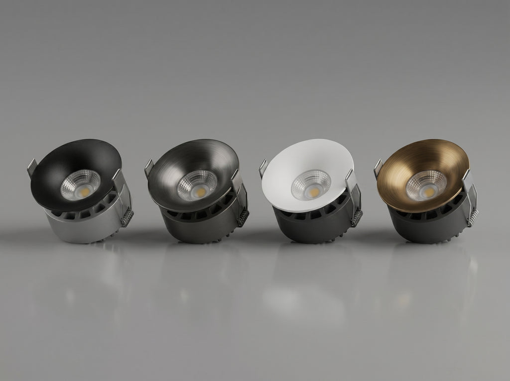 SAPPHIRE designer recessed downlight range with tunable white light