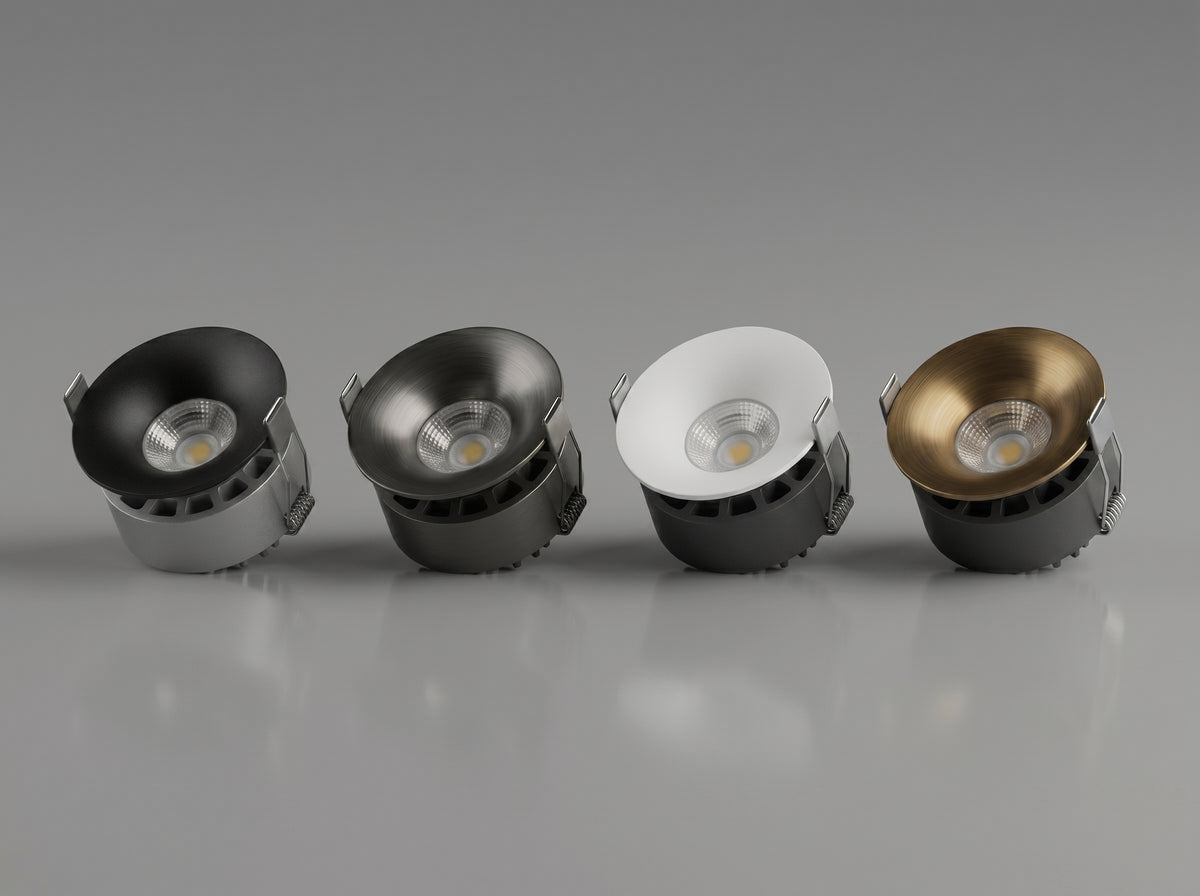 SAPPHIRE designer recessed downlight range with tunable white light