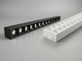 T9 LED tube light with black body, 50W and 100W