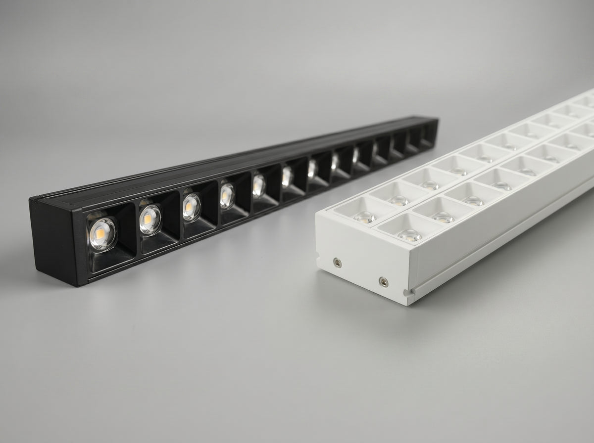 T9 LED tube light with black body, 50W and 100W